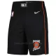 Shorts de Baloncesto Detroit Pistons City Edition Swingman Negro