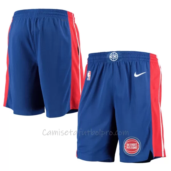 Shorts de Baloncesto Detroit Pistons Icon Edition Swingman