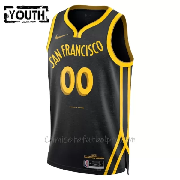 Camiseta de Baloncesto Golden State Warriors City Edition Swingman Niños