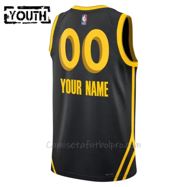 Camiseta de Baloncesto Golden State Warriors City Edition Swingman Niños