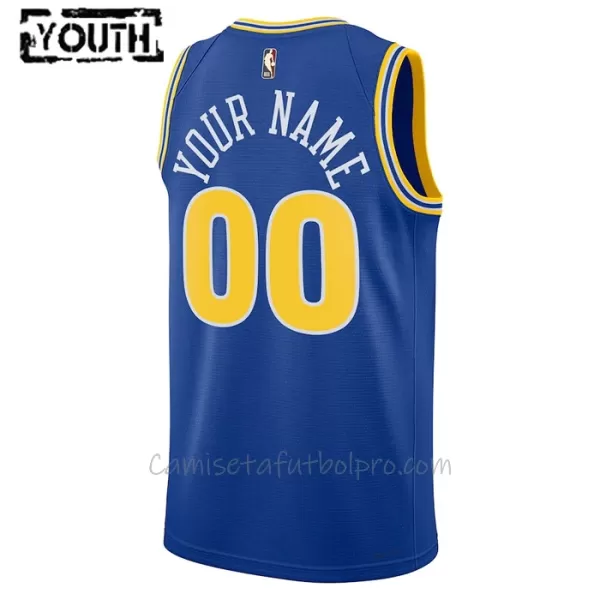 Camiseta de Baloncesto Golden State Warriors Classic Edition Swingman 2023/24 Niños Azul