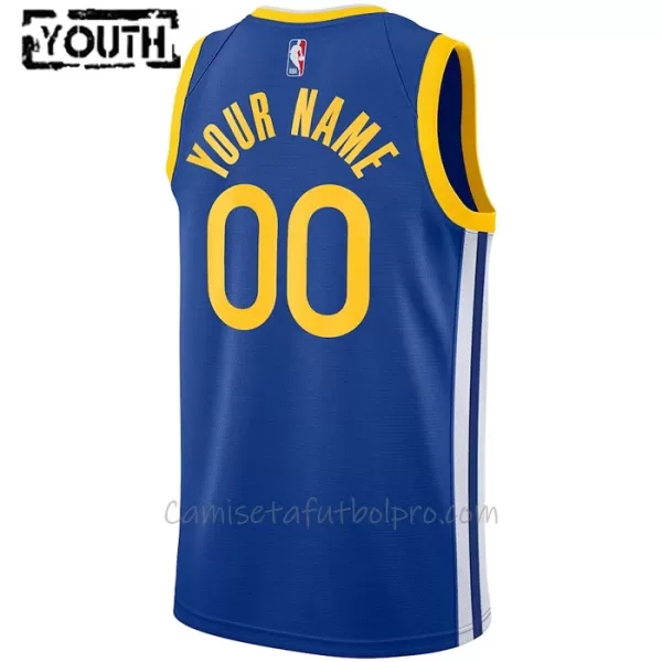 Camiseta de Baloncesto Golden State Warriors Icon Edition Swingman 2023/24 Niños Azul