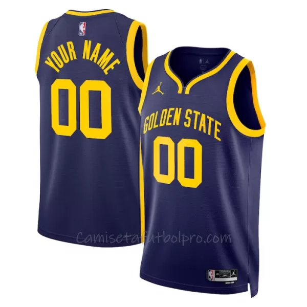 Camiseta de Baloncesto Golden State Warriors Statement Edition Swingman 2023/24 Navy