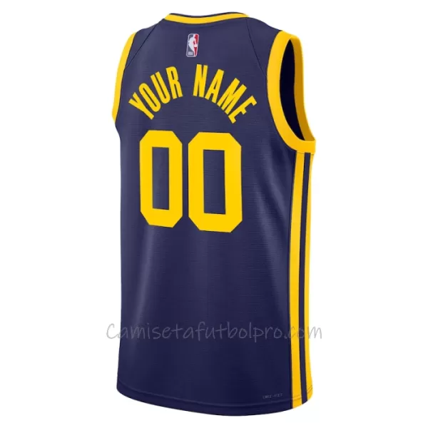 Camiseta de Baloncesto Golden State Warriors Statement Edition Swingman 2023/24 Navy