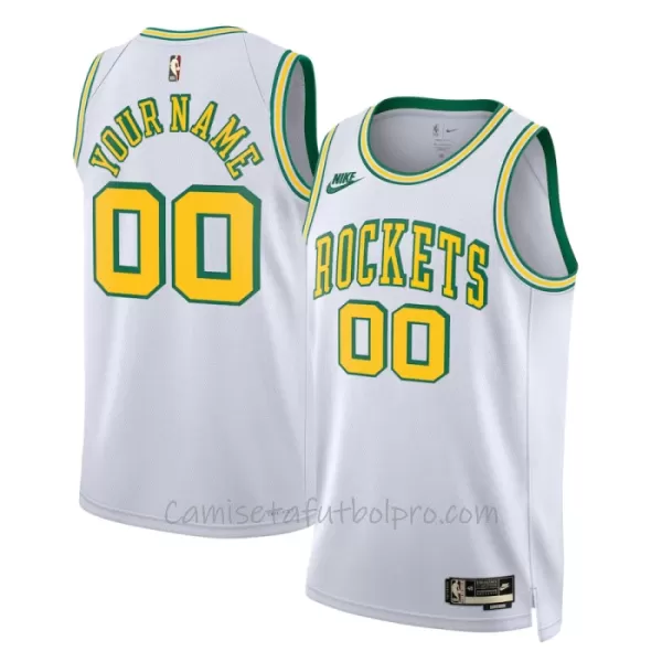 Camiseta de Baloncesto Houston Rockets Classic Edition Swingman Blanco