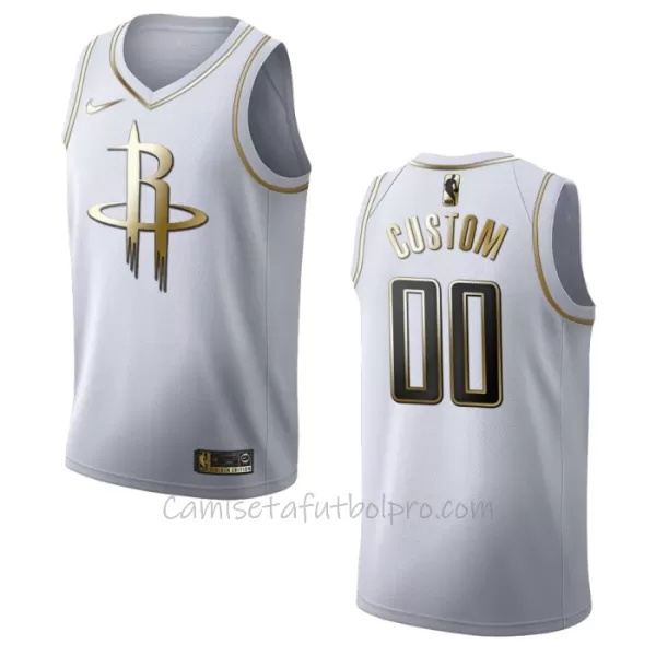 Camiseta de Baloncesto Houston Rockets Golden Edition Swingman Blanco