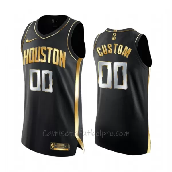 Camiseta de Baloncesto Houston Rockets Golden Edition Swingman Negro