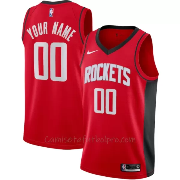 Camiseta de Baloncesto Houston Rockets Icon Edition Swingman 2023/24 Rojo