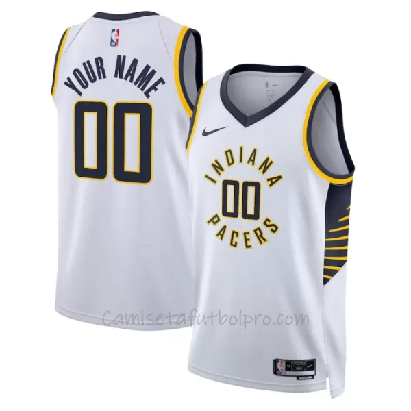 Camiseta de Baloncesto Indiana Pacers Association Edition Swingman 2023/24 Blanco