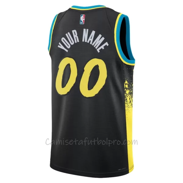 Camiseta de Baloncesto Indiana Pacers City Edition Swingman 2023/24 Negro