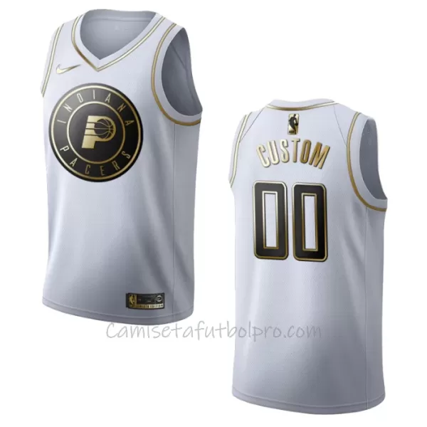 Camiseta de Baloncesto Indiana Pacers Golden Edition Swingman 2023/24 Blanco