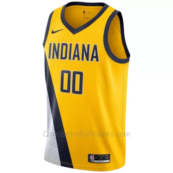 Camiseta de Baloncesto Indiana Pacers Statement Edition Swingman 2023/24 Amarillo