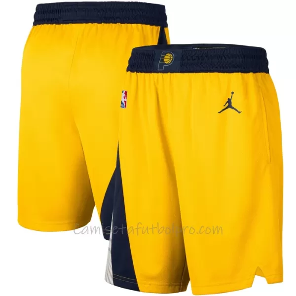 Shorts de Baloncesto Indiana Pacers Statement Edition Swingman