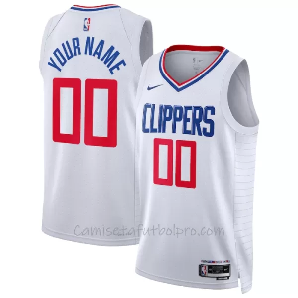 Camiseta de Baloncesto Los Angeles Clippers Association Edition Swingman 2023/24 Blanco