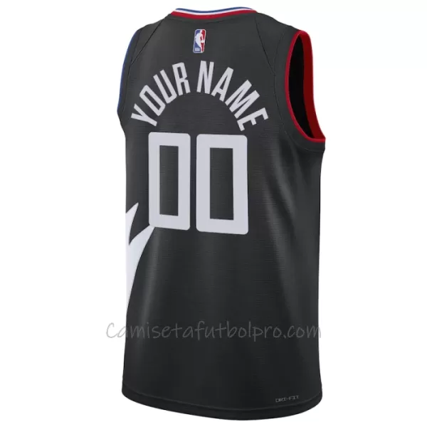 Camiseta de Baloncesto Los Angeles Clippers Statement Edition Swingman 2023/24 Negro