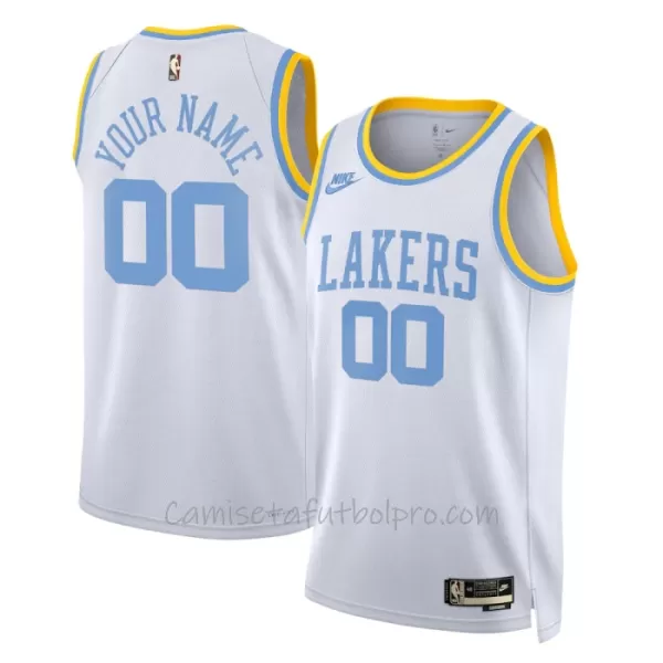 Camiseta de Baloncesto Los Angeles Lakers Classic Edition Swingman Blanco