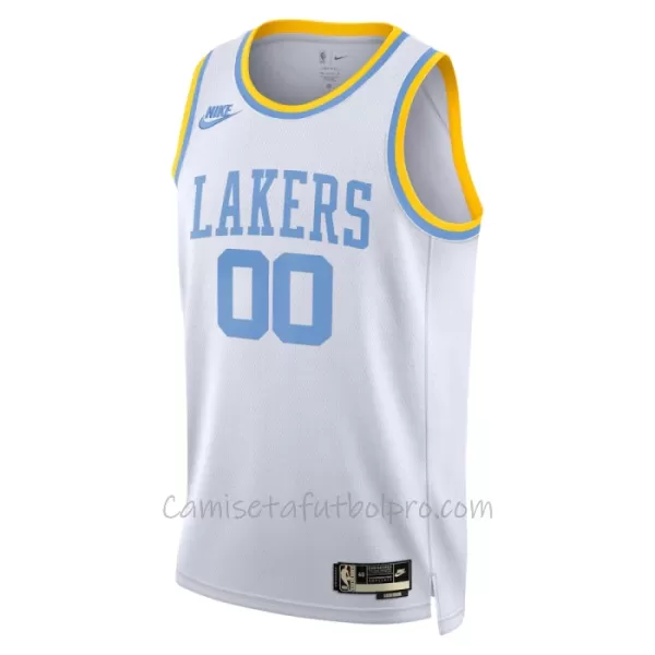 Camiseta de Baloncesto Los Angeles Lakers Classic Edition Swingman Blanco