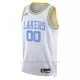 Camiseta de Baloncesto Los Angeles Lakers Classic Edition Swingman Blanco