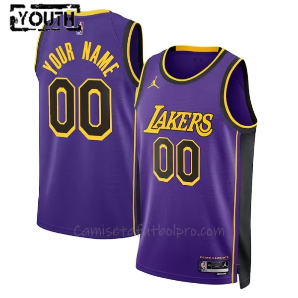 Camiseta de Baloncesto Los Angeles Lakers Statement Edition Swingman 2023/24 Niños Azul