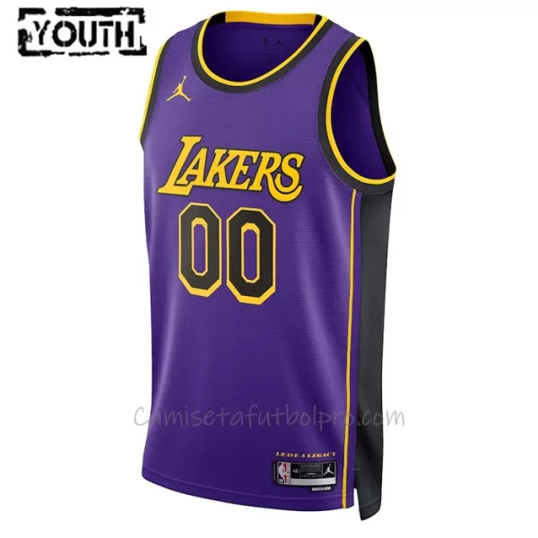 Camiseta de Baloncesto Los Angeles Lakers Statement Edition Swingman 2023/24 Niños Azul