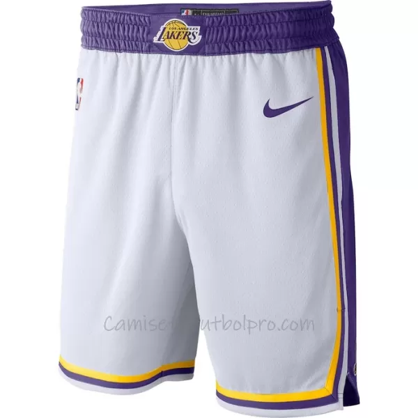 Shorts de Baloncesto Los Angeles Lakers Association Edition Swingman