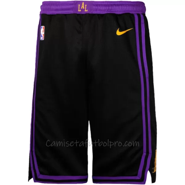 Shorts de Baloncesto Los Angeles Lakers City Edition Swingman