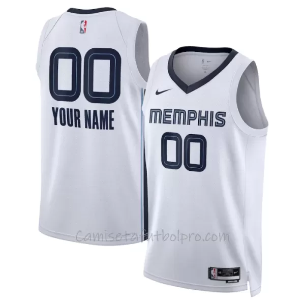 Camiseta de Baloncesto Memphis Grizzlies Association Edition Swingman 2023/24 Blanco