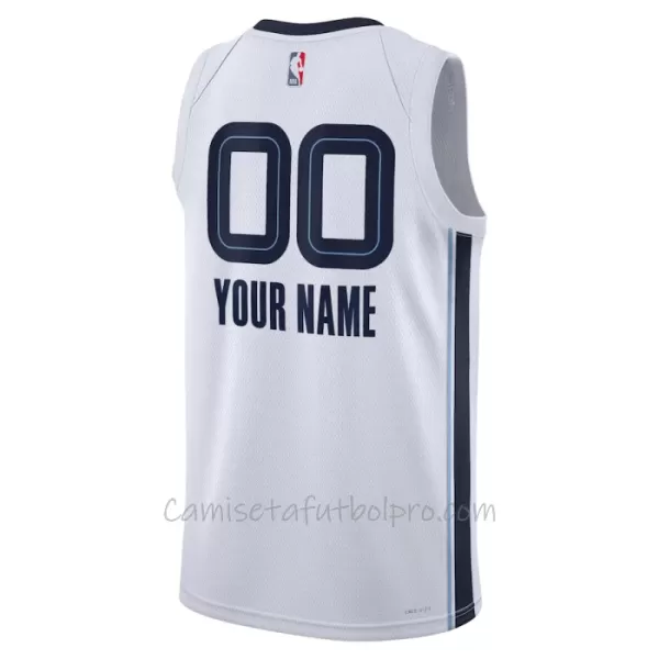 Camiseta de Baloncesto Memphis Grizzlies Association Edition Swingman 2023/24 Blanco