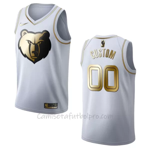 Camiseta de Baloncesto Memphis Grizzlies Golden Edition Swingman Blanco