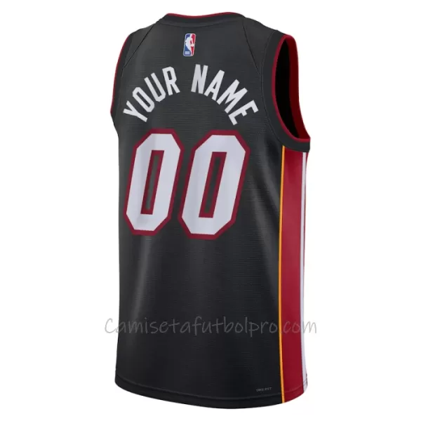 Camiseta de Baloncesto Miami Heat Icon Edition Swingman 2023/24 Negro