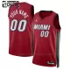 Camiseta de Baloncesto Miami Heat Statement Edition Swingman 2023/24 Niños Rojo