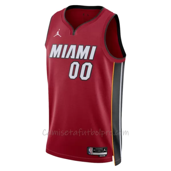 Camiseta de Baloncesto Miami Heat Statement Edition Swingman 2023/24 Rojo