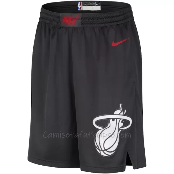 Shorts de Baloncesto Miami Heat City Edition Swingman