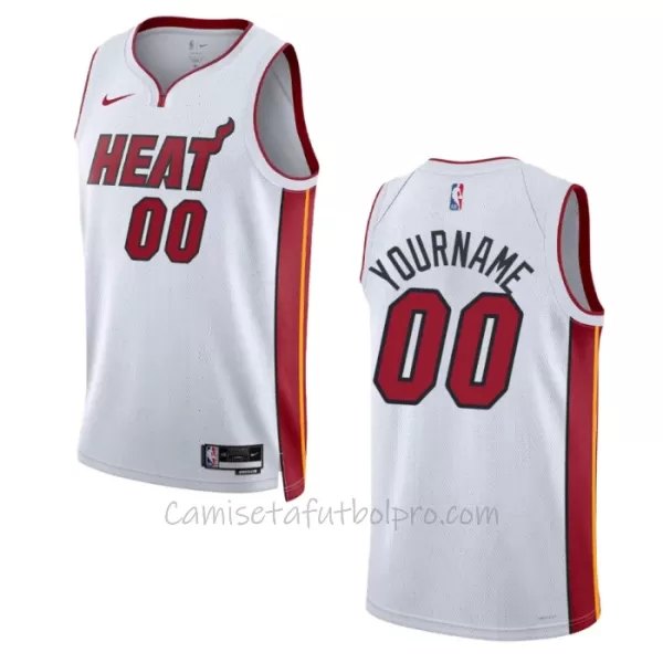 White Camiseta de Baloncesto Miami Heat Association Edition Swingman 2023/24