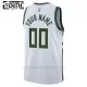 Camiseta de Baloncesto Milwaukee Bucks Association Edition Swingman 2023/24 Niños Blanco