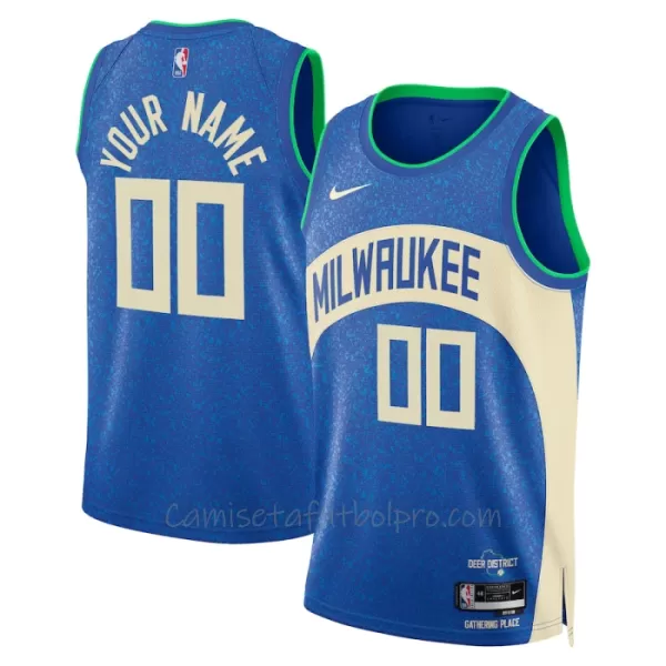 Camiseta de Baloncesto Milwaukee Bucks City Edition Swingman 2023/24