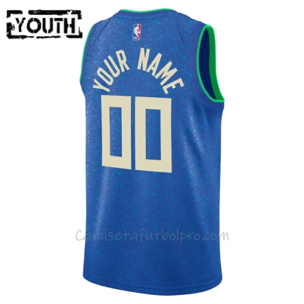 Camiseta de Baloncesto Milwaukee Bucks City Edition Swingman 2023/24 Niños