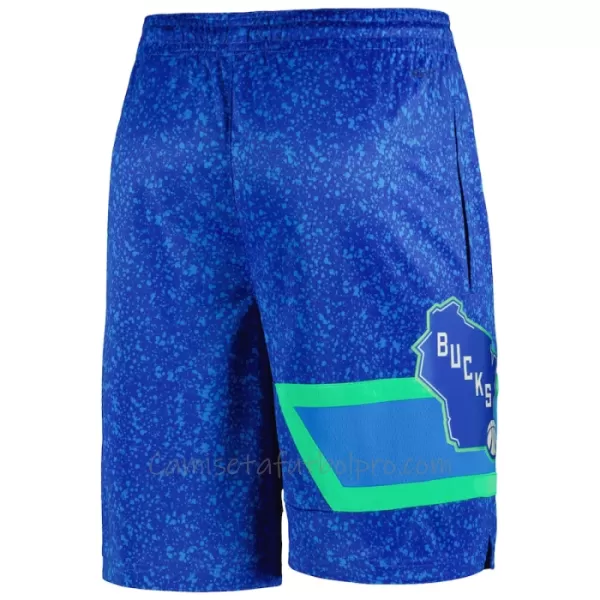 Shorts de Baloncesto Milwaukee Bucks City Edition Swingman