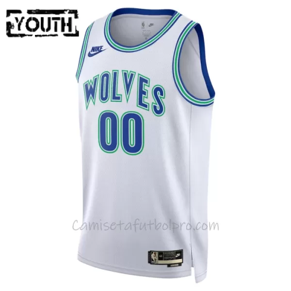 Camiseta de Baloncesto Minnesota Timberwolves Hardwood Classic Edition Swingman 2023/24 Niños