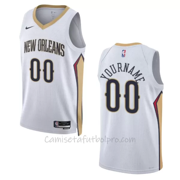 Camiseta de Baloncesto New Orleans Pelicans Association Edition Swingman 2023/24 Blanco