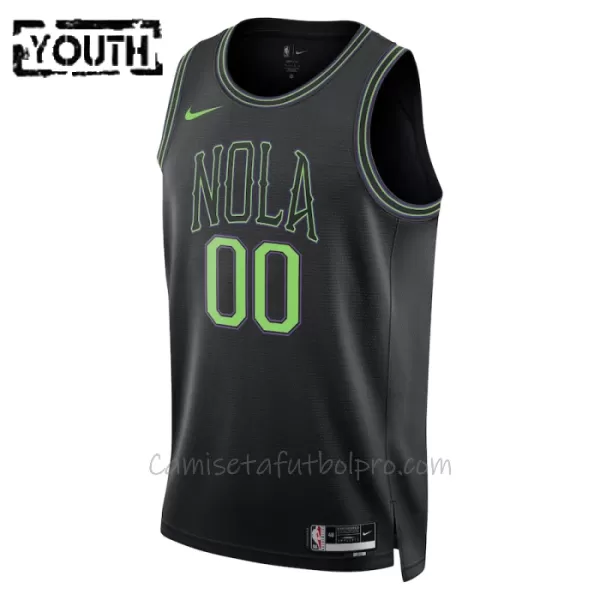 Camiseta de Baloncesto New Orleans Pelicans City Edition Swingman 2023/24 Niños