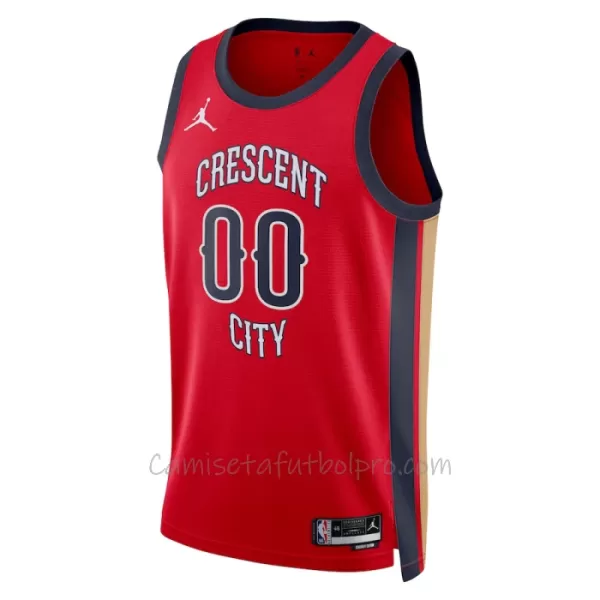 Camiseta de Baloncesto New Orleans Pelicans Statement Edition Swingman 2023/24 Rojo