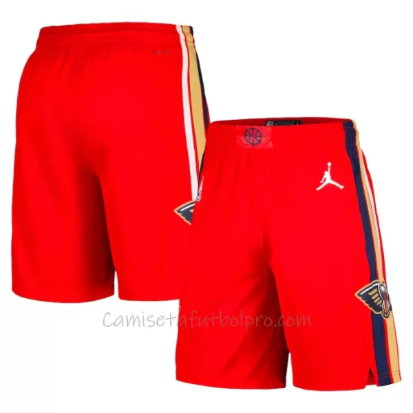 Shorts de Baloncesto New Orleans Pelicans Statement Edition Swingman