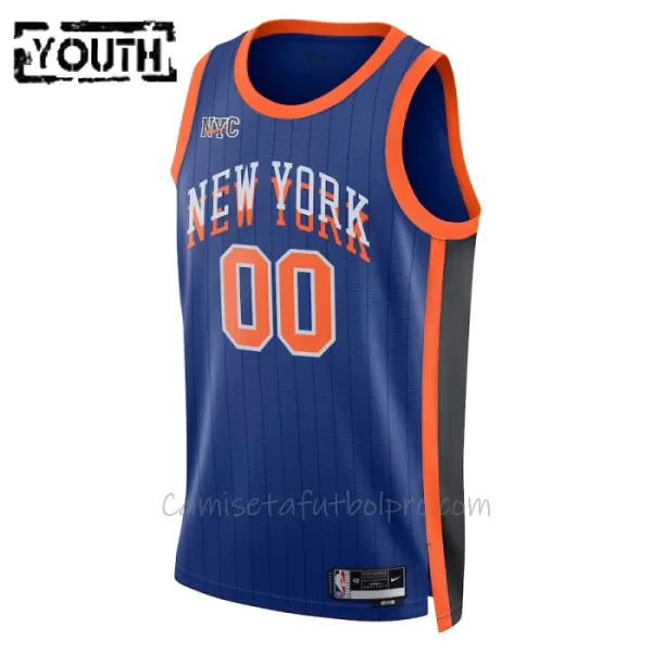 Camiseta de Baloncesto New York Knicks City Edition Swingman 2023/24 Niños