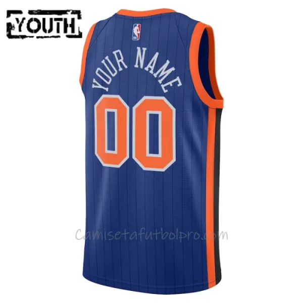 Camiseta de Baloncesto New York Knicks City Edition Swingman 2023/24 Niños