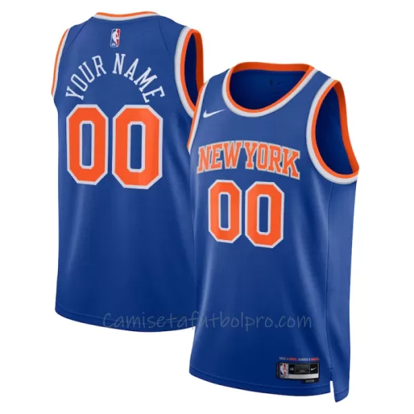 Camiseta de Baloncesto New York Knicks Icon Edition Swingman 2023/24 Azul