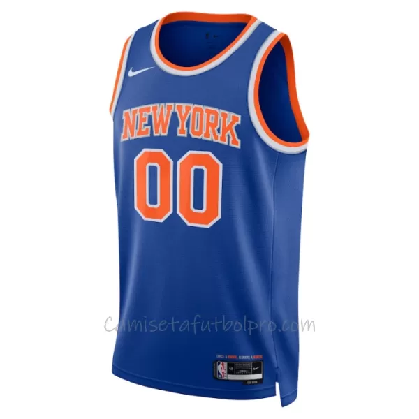 Camiseta de Baloncesto New York Knicks Icon Edition Swingman 2023/24 Azul