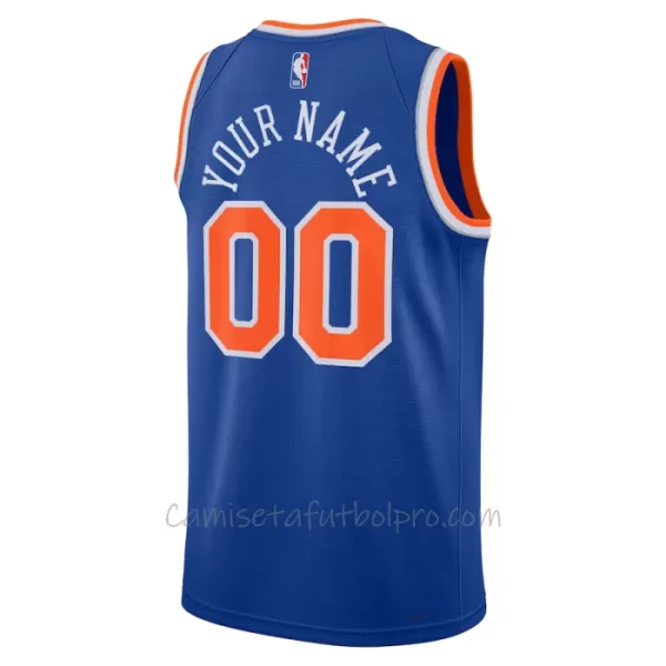 Camiseta de Baloncesto New York Knicks Icon Edition Swingman 2023/24 Azul