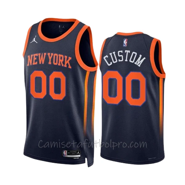 Camiseta de Baloncesto New York Knicks Statement Edition Swingman 2023/24 Navy