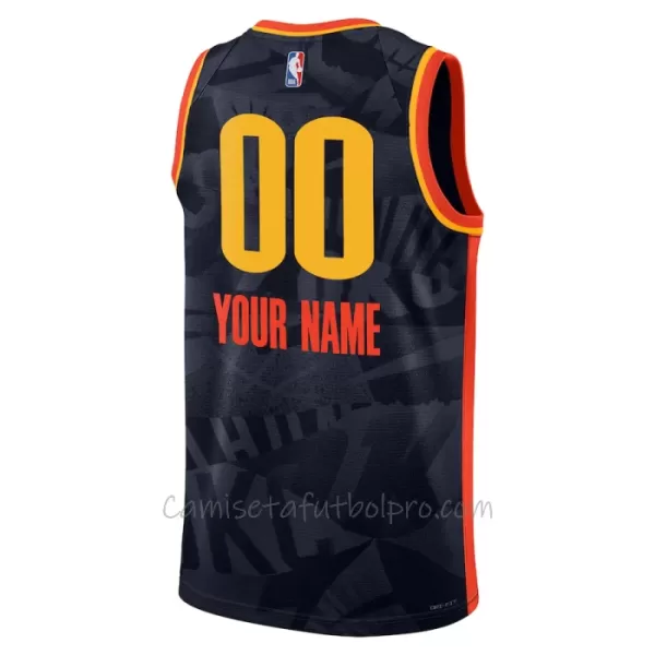 Camiseta de Baloncesto Oklahoma City Thunder City Edition Swingman 2023/24 Navy